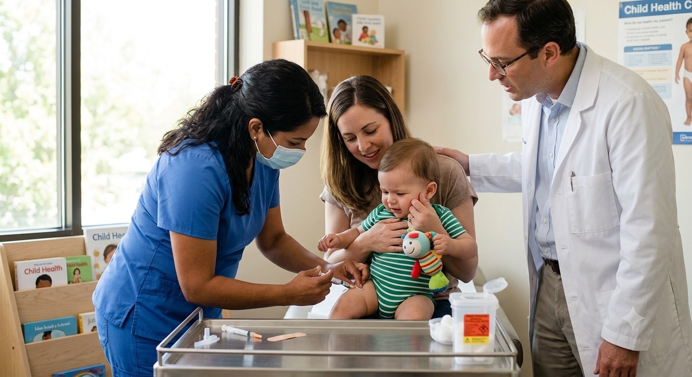 The Complete First-Year Vaccine Schedule for Indian Parents